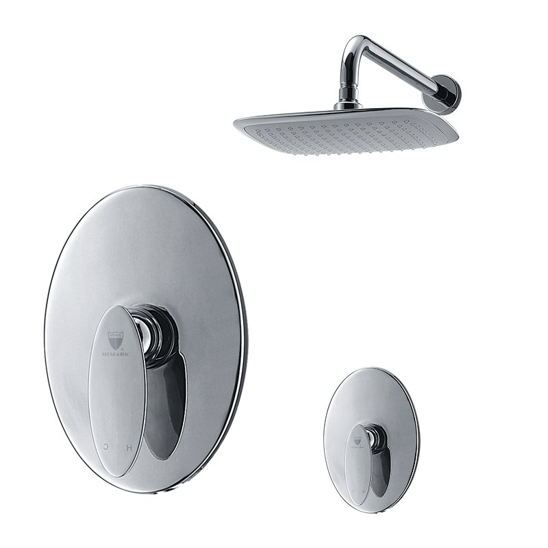 Florence Wall Mount Bathroom Rain Shower Set